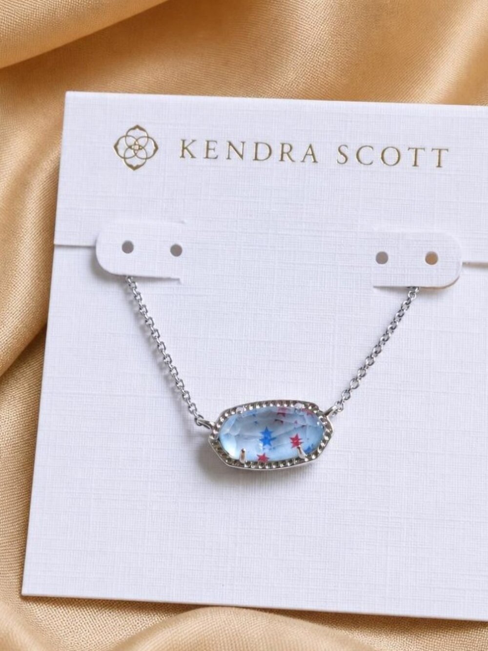 Kendra Scott Elisa Silver Star Pendant Necklace